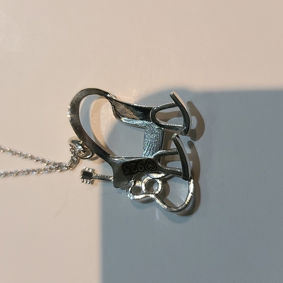 NWT. Blue Chair 925 silver pendant - Picture 4 of 4